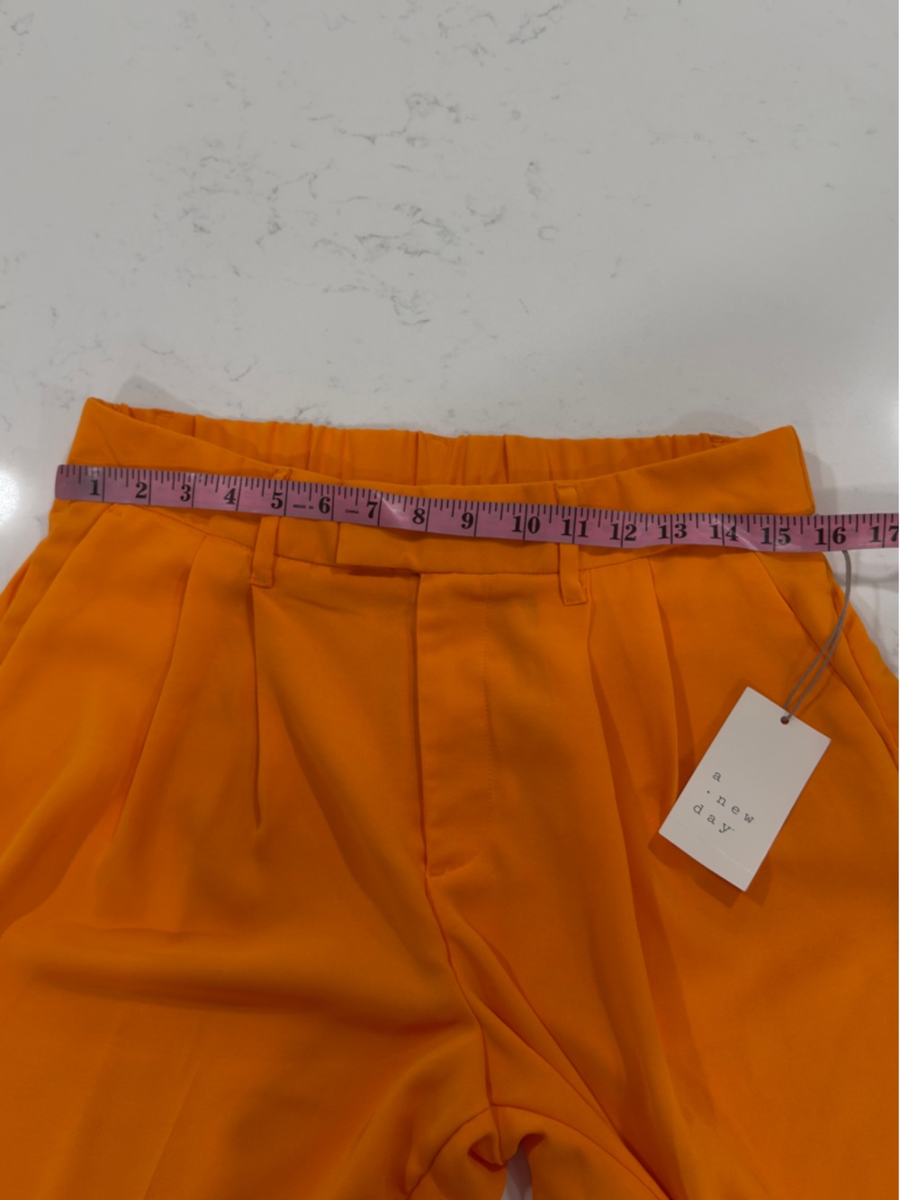 a new day Bright Orange Wide-Leg Straight pants - Picture 9 of 15